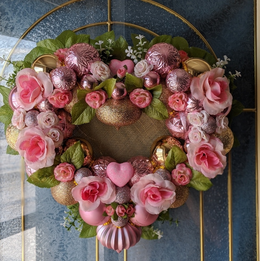 Handmade Heart Wreath